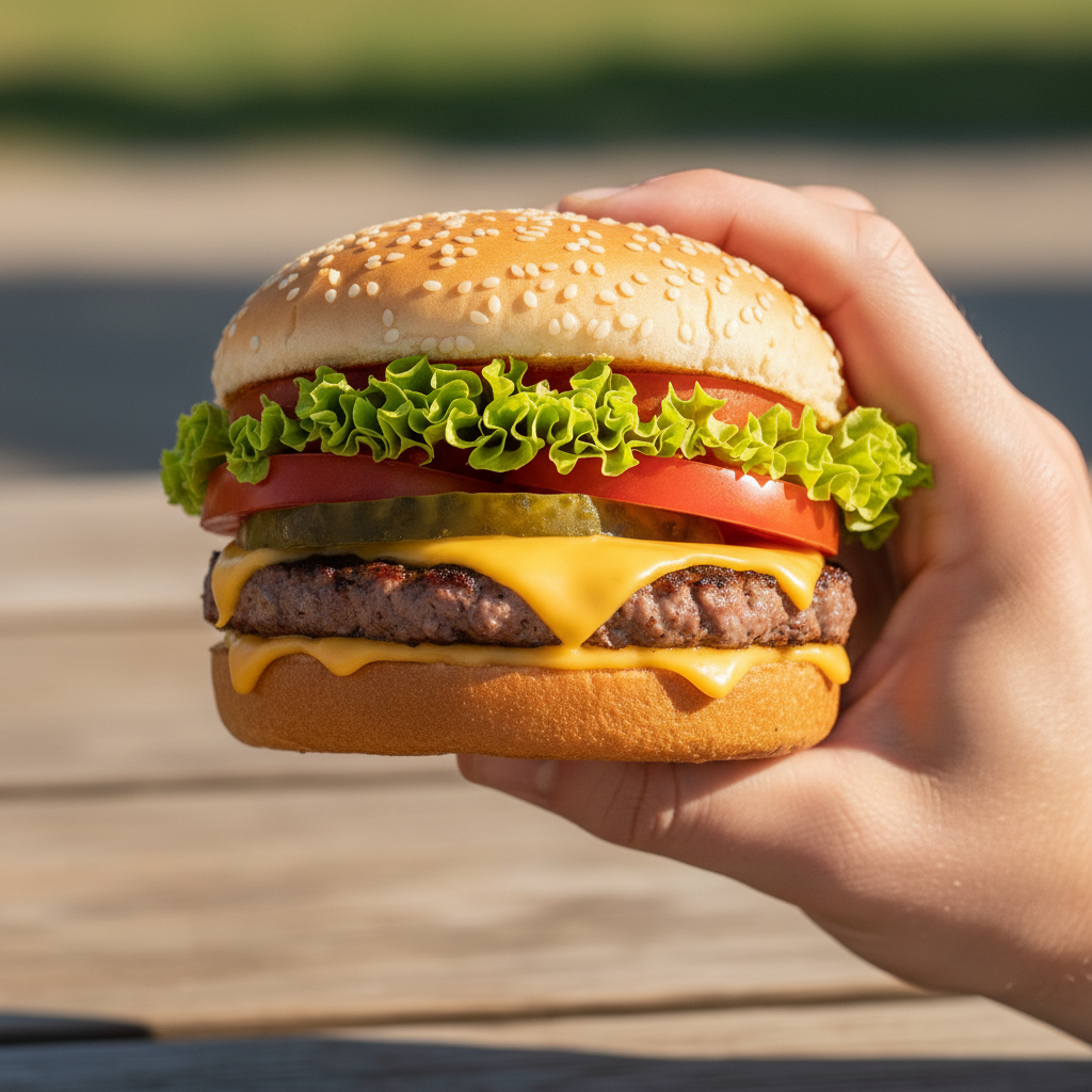 24- Cheeseburger 125 gr